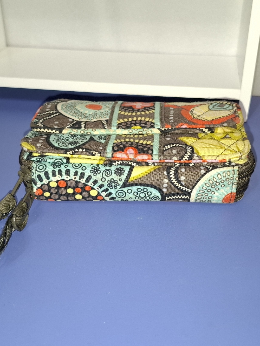 Retired Vera Bradley Lil Hipster Crossbody & Wallet Set In "Flower Shower" - EUC - Picture 6 of 11